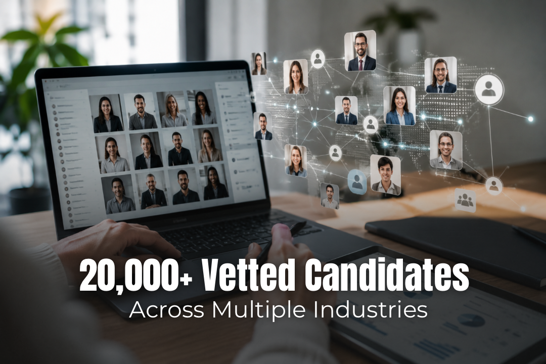 Talents Boutique 20,000 vetted candidates milestone