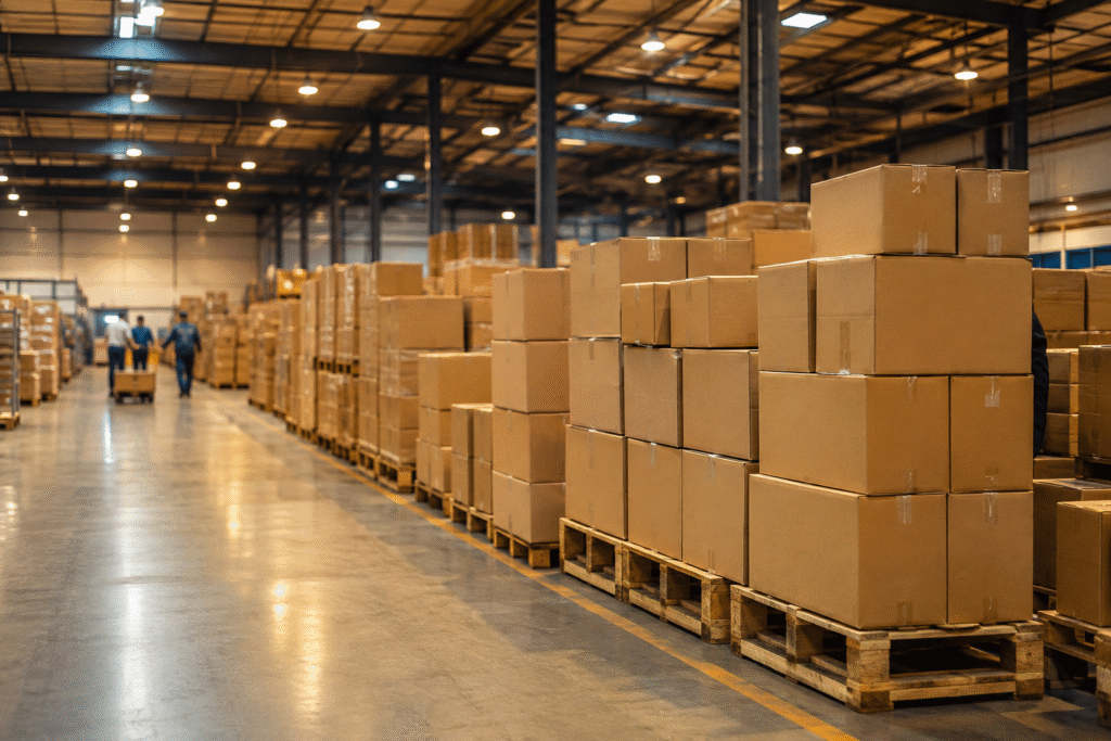 Cargo consolidation warehouse in China for Amazon FBA shipments