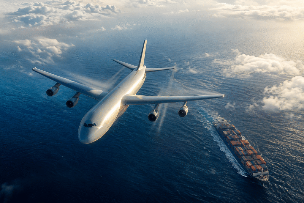 Ocean freight and air freight for Amazon FBA shipping